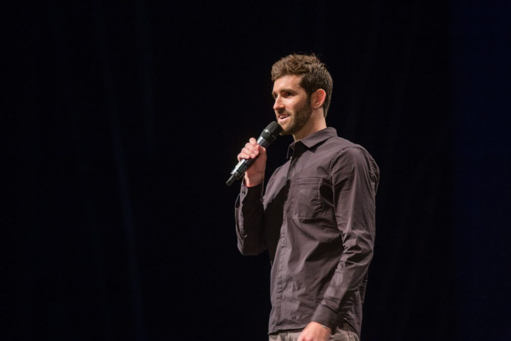 Devin Burke speaking